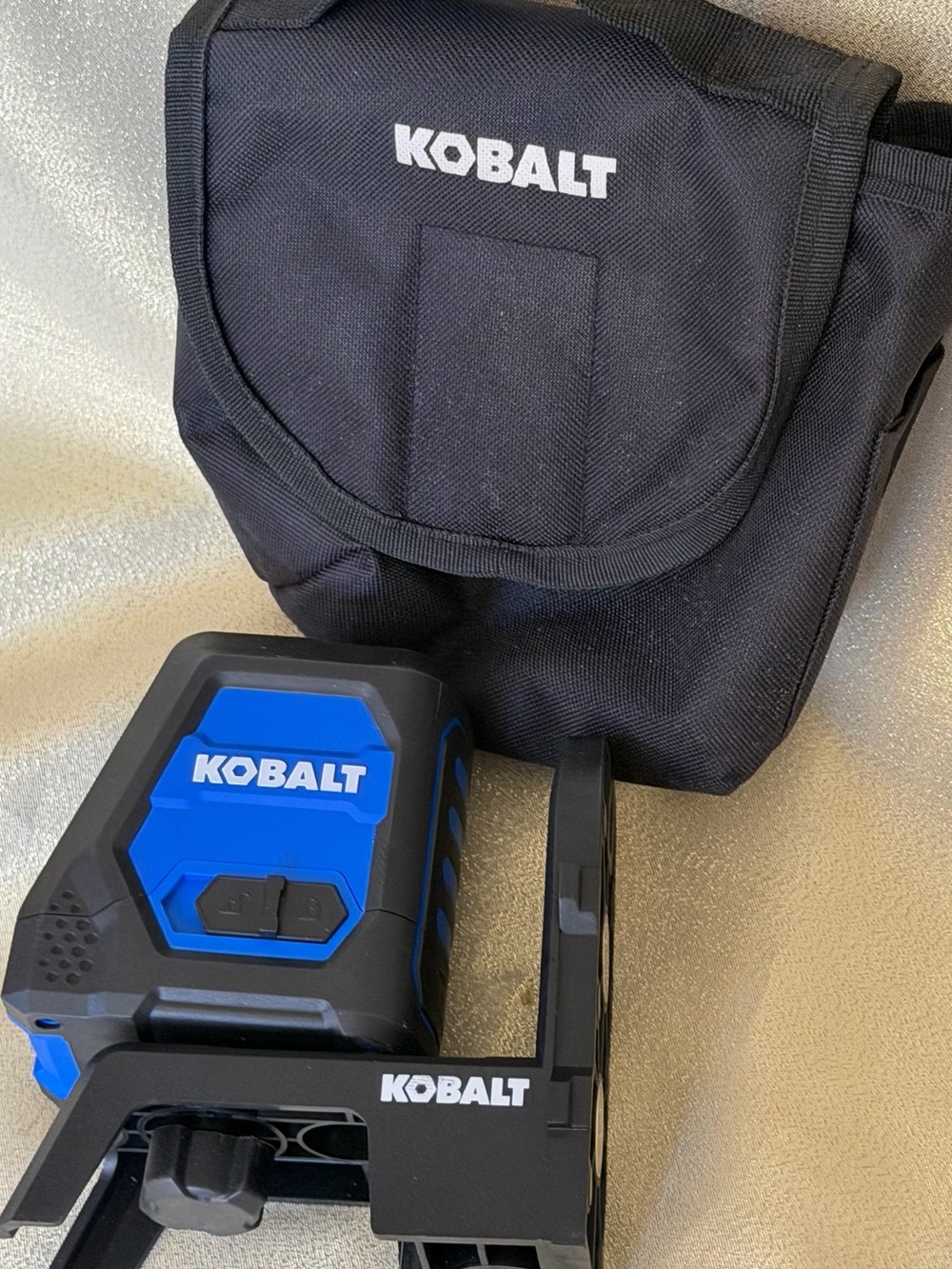 Kobalt 100-ft Green Self-Leveling Cross-line Laser Level Kit (Model 54402) feat